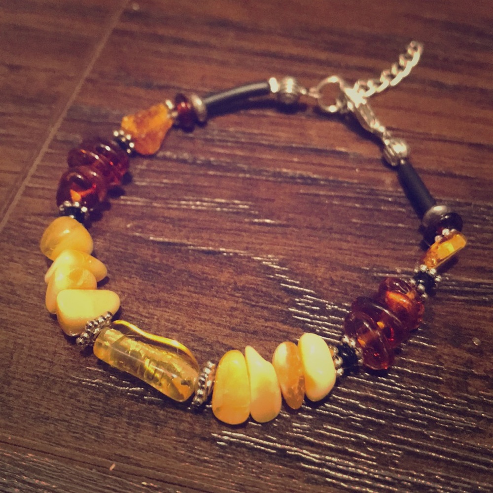 Amber bracelet